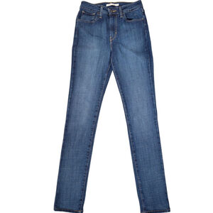 Levi's Women's 721 High Rise Skinny Jeans. Long W28 L30 NWT. Slim Hip & Thigh